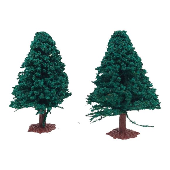 LIfe Like Trains Accessories Telephone Poles Railroad Road Signs Trees Lot - Picture 3 of 15